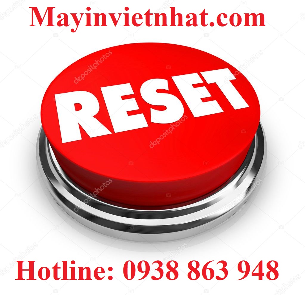 Reset máy in canon ix6770